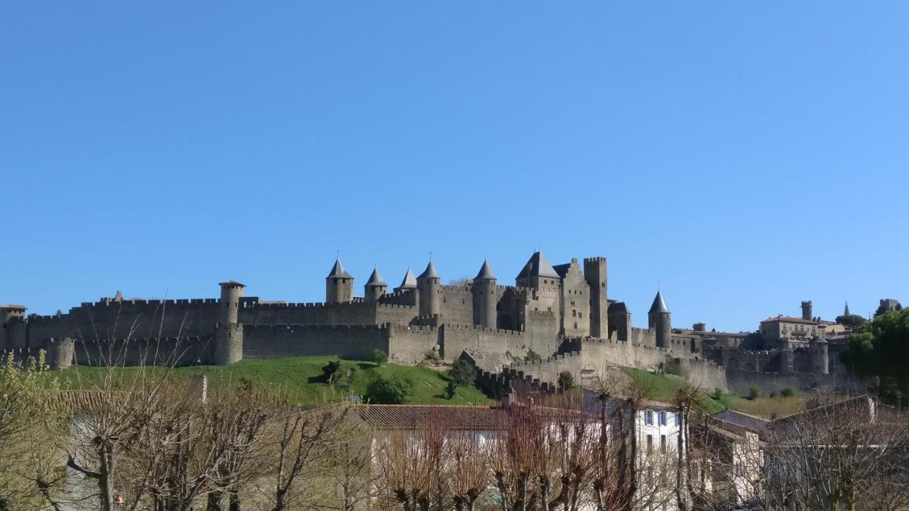 דירות קרקסון Montez Au Creneau, Face A La Cite Vue Sublime מראה חיצוני תמונה